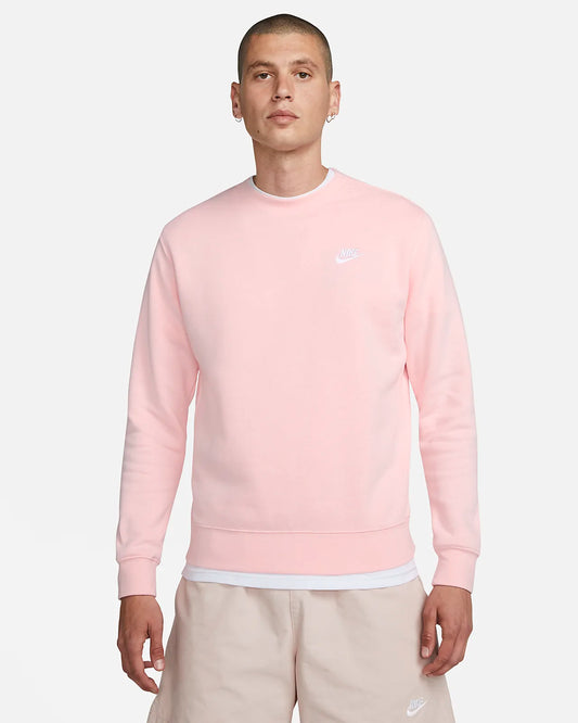 Nike Sportswear Club Sweatshirt Fleece Pink Bloom BV2662-686
