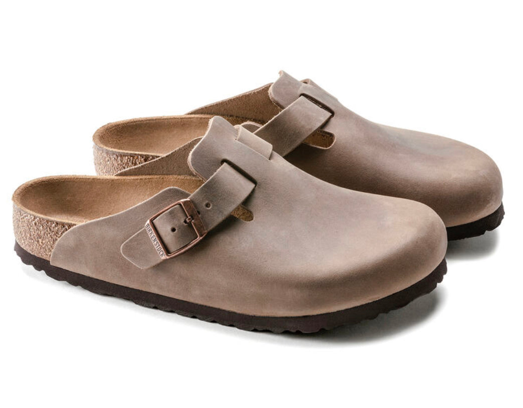 Birkenstock Boston Oiled Leather Tabacco Brown 0960811