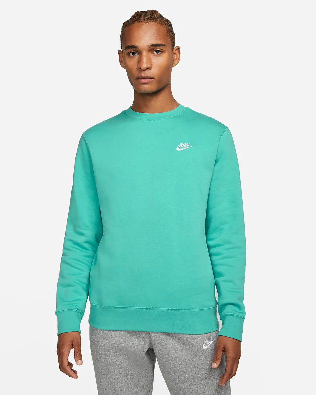 Nike Sportswear Club Sweatshirt Fleece washed teal BV2662-392