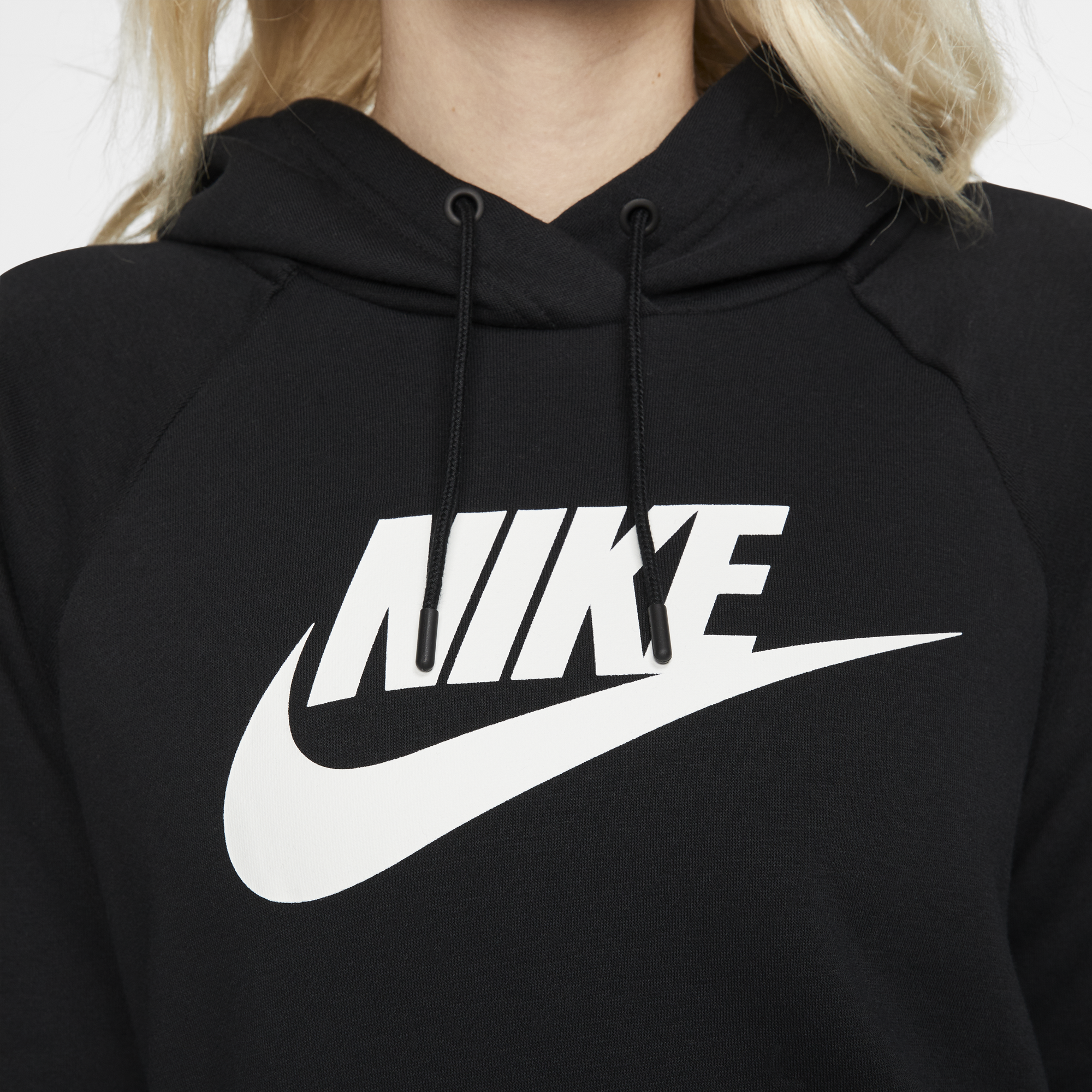 All black nike hoodie sales