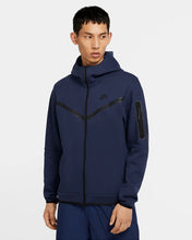 Lade das Bild in den Galerie-Viewer, Nike Sportswear Tech Fleece Full-Zip Hoodie Navy CU4489-410
