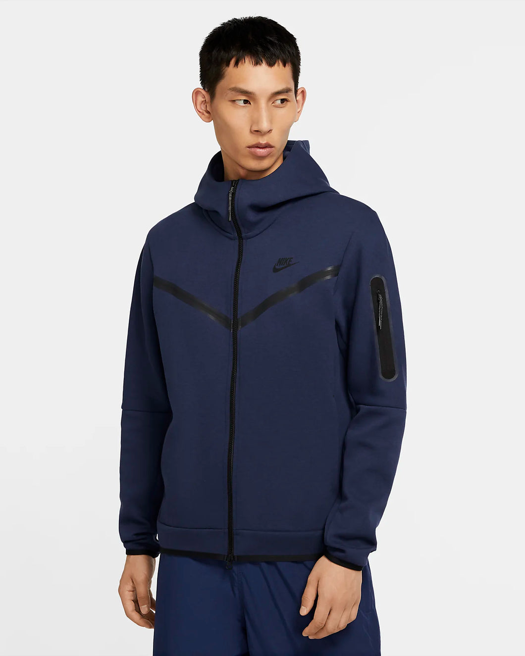 Nike Sportswear Tech Fleece Full-Zip Hoodie Navy CU4489-410