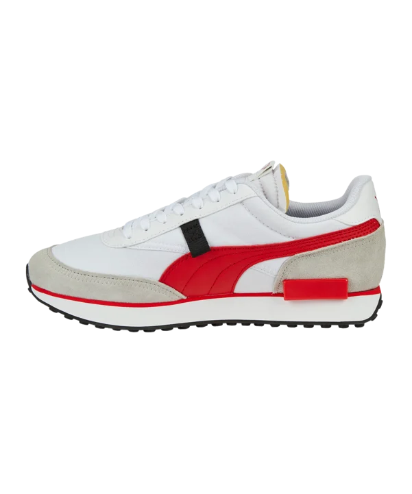 Puma Future Rider Play On Sneaker white red 371149-090