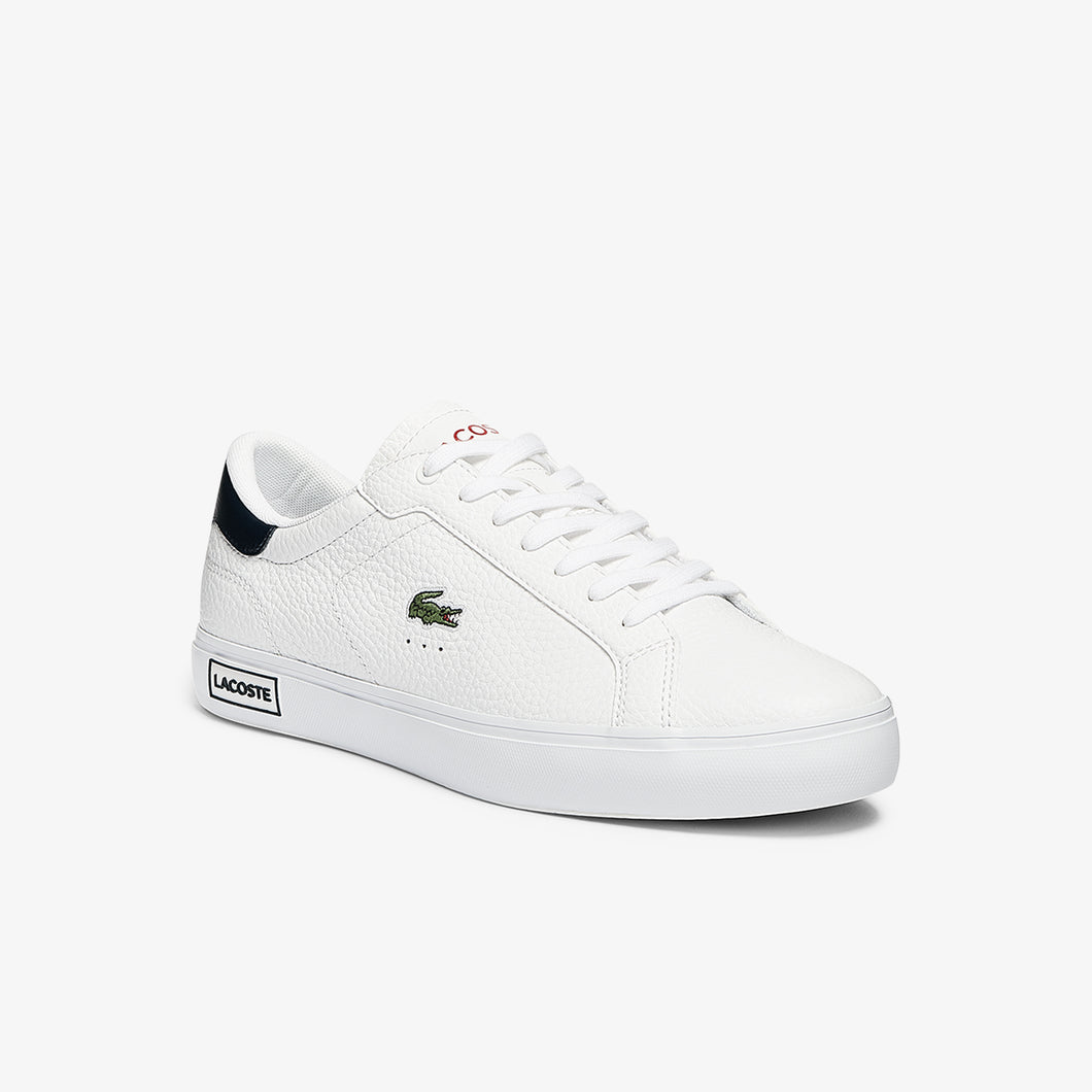 Lacoste Powercourt white navy red