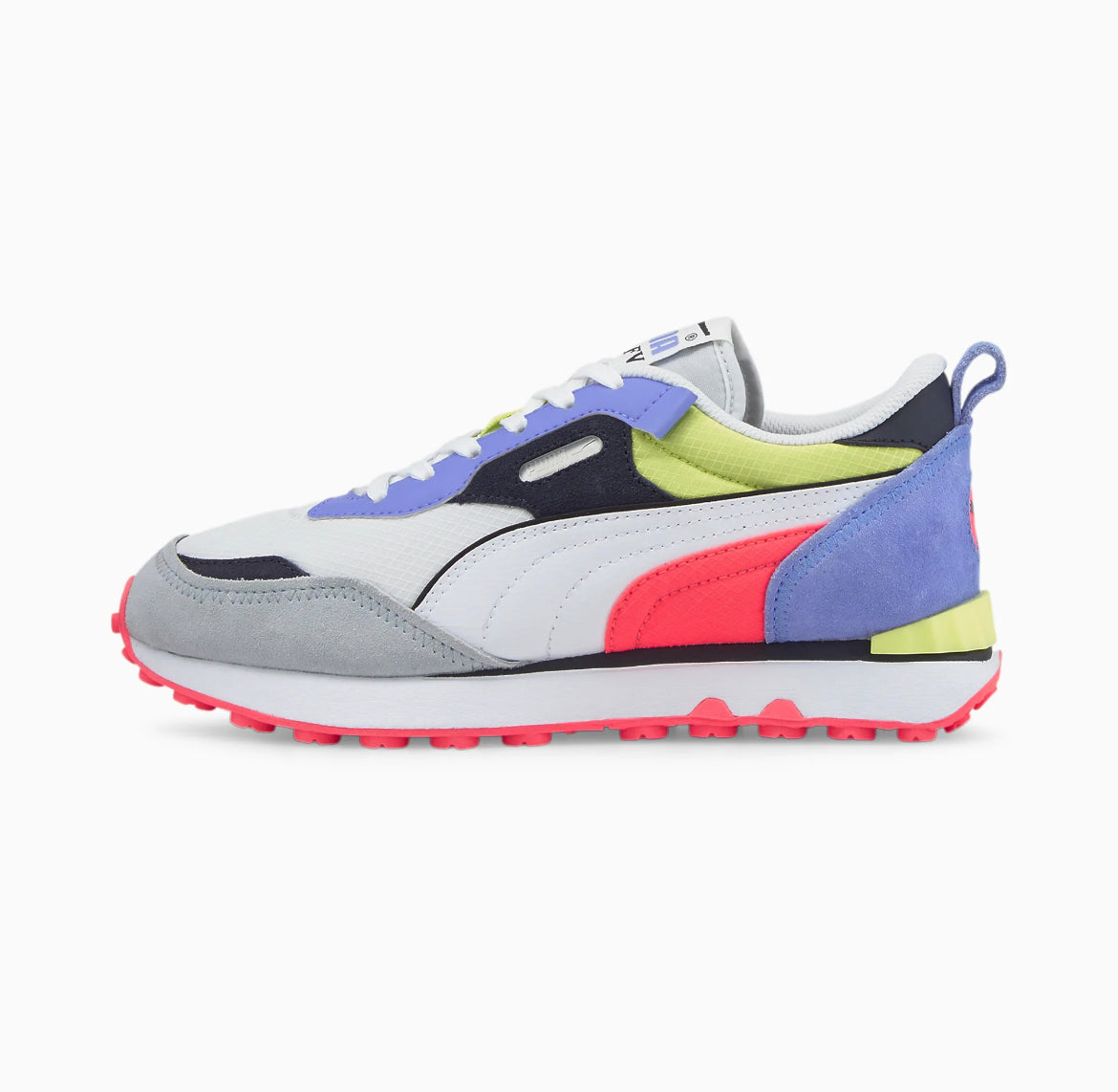 Puma Rider FV Sneaker White Purple 387672-007