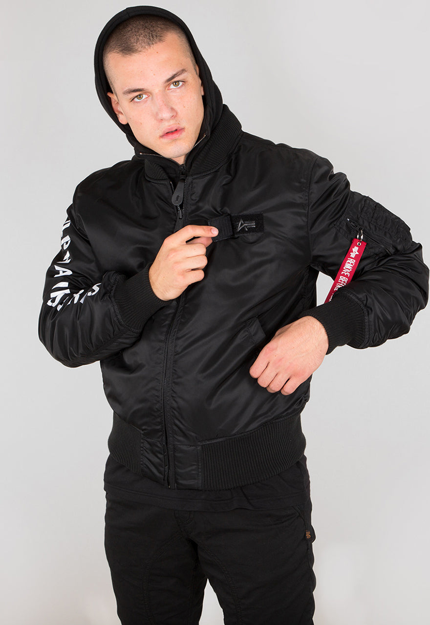 Alpha Industries Bomberjacke black/reflective MA-1 D-TEC SE 133104-285
