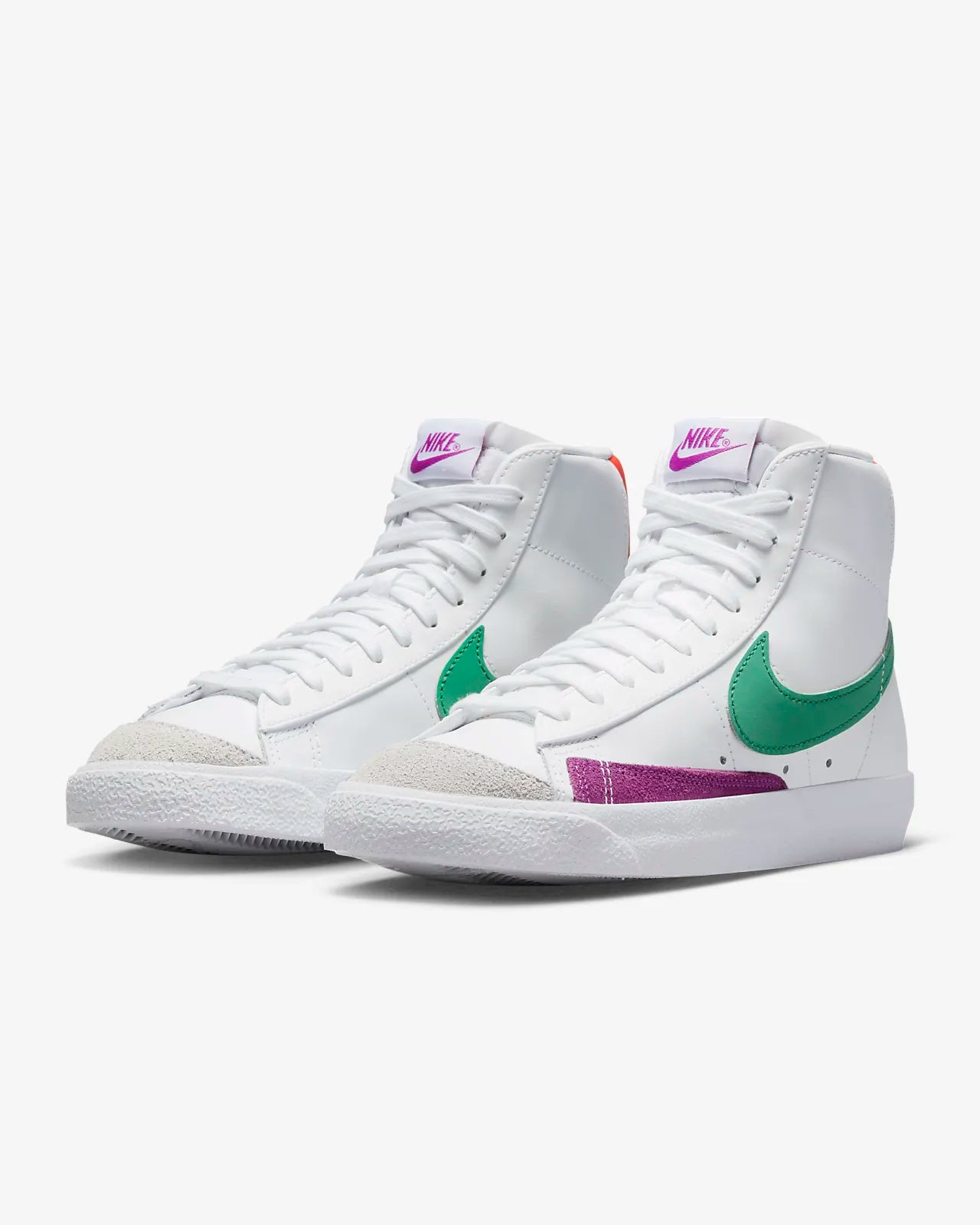 Nike Blazer Mid 77 white red fuchsia green CZ1055 123 Perplex Shoeplex
