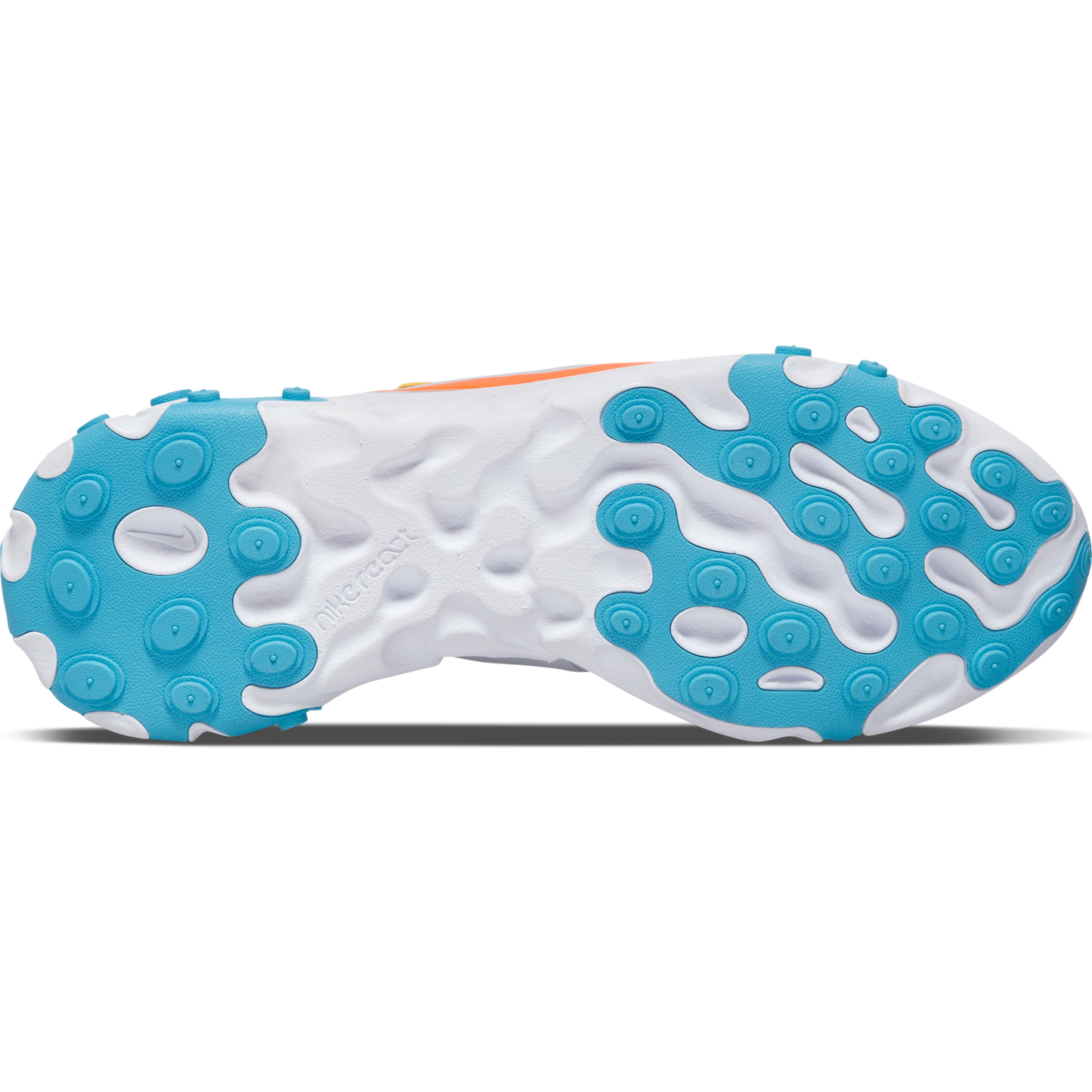 Nike React Element BQ2728-011 light blue orange