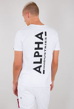 Lade das Bild in den Galerie-Viewer, Alpha Industries Backprint T-Shirt weiss 128507-09
