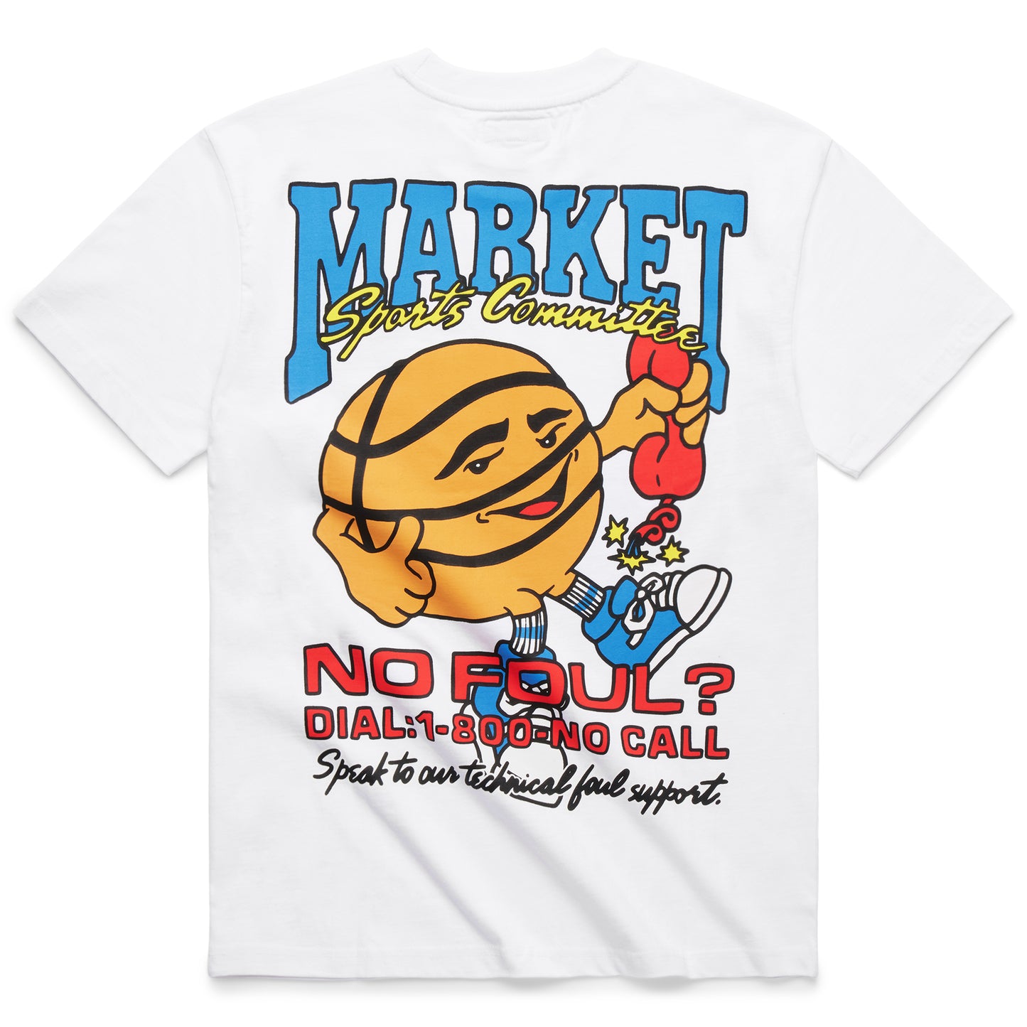Market Sports Committee Tee White