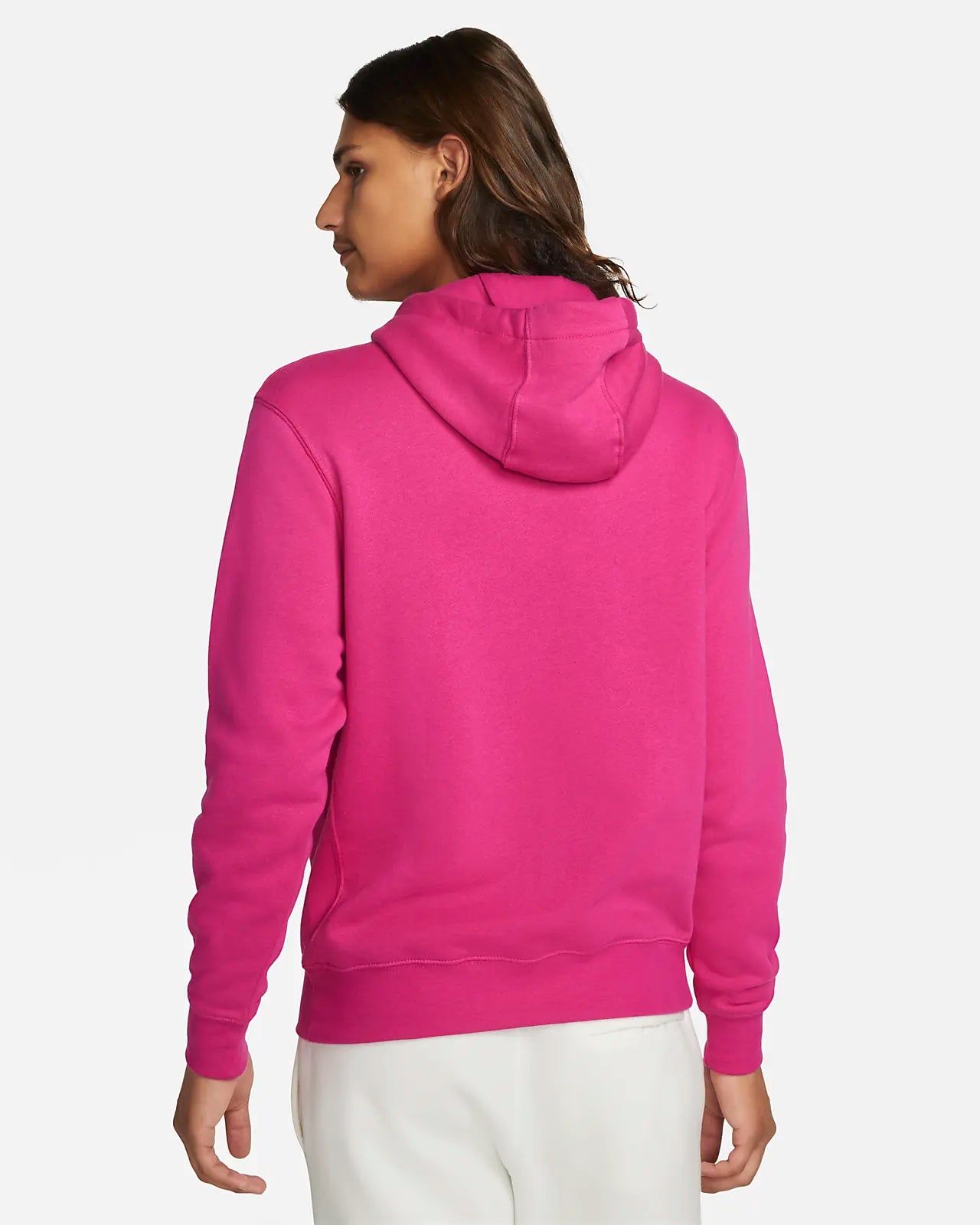 Nike Sportswear Club Pullover Hoodie Fleece Active Pink BV2654-621