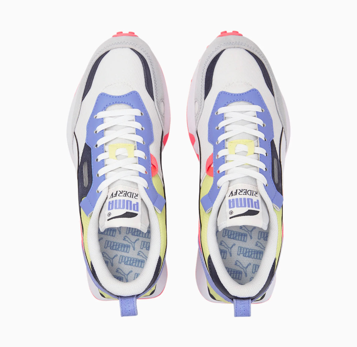 Puma Rider FV Sneaker White Purple 387672-007