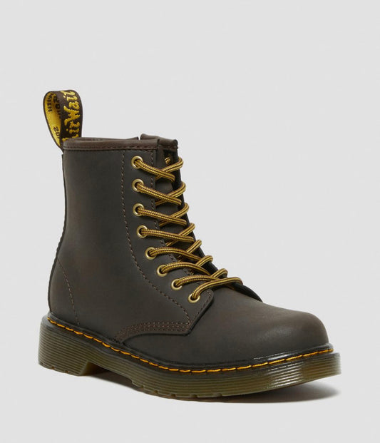 Dr.Martens Junior 1460 Dark Brown Wildhorse Lamper 25676207