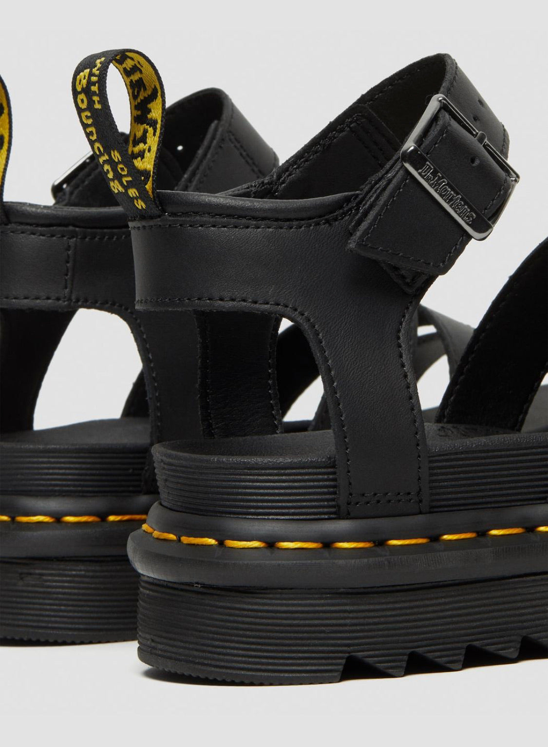 Dr.Martens Sandalen Blaire Black Hydro 24235001 Perplex Shoeplex