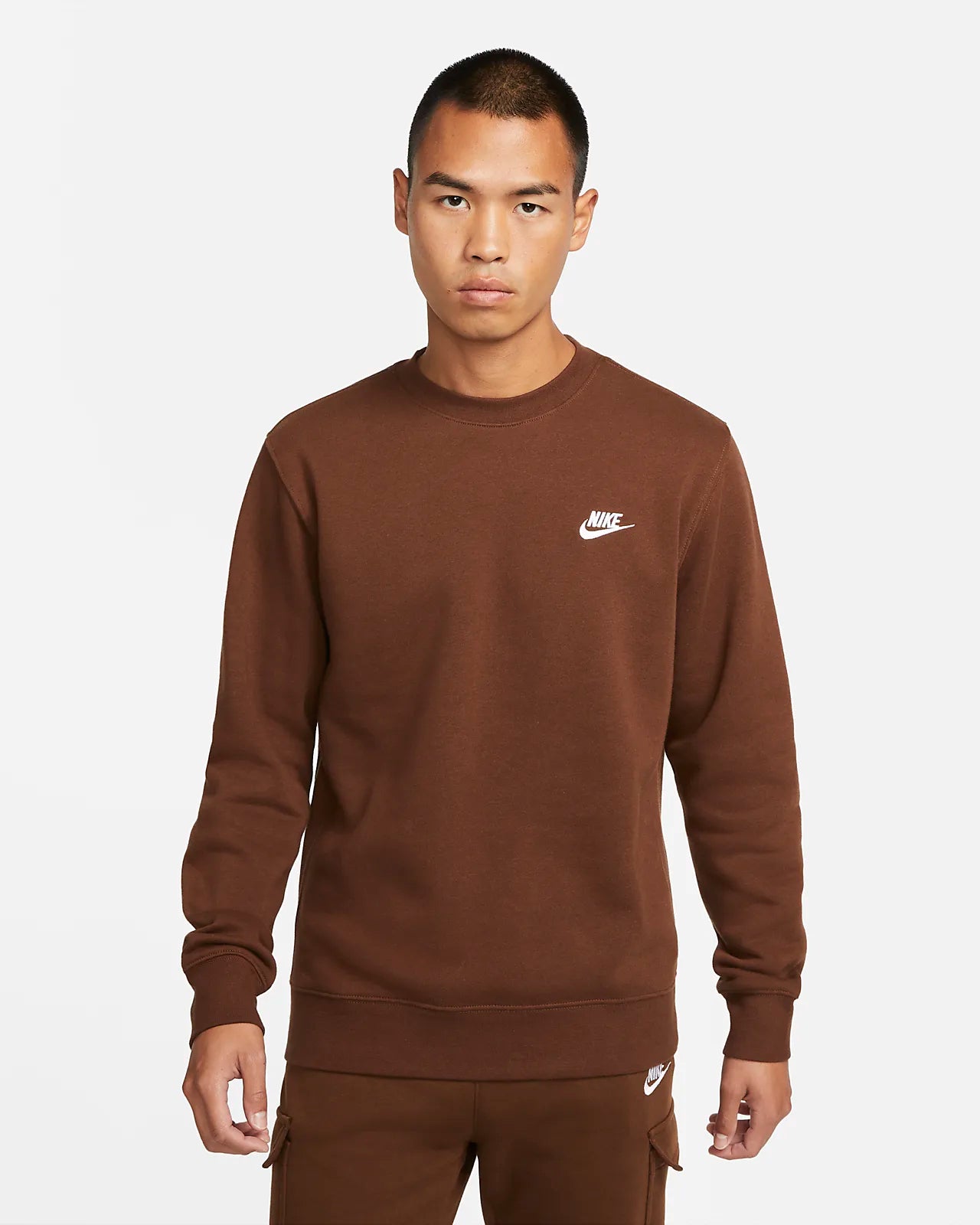 Nike Sportswear Club Sweatshirt Fleece Cacao Wow BV2662-259