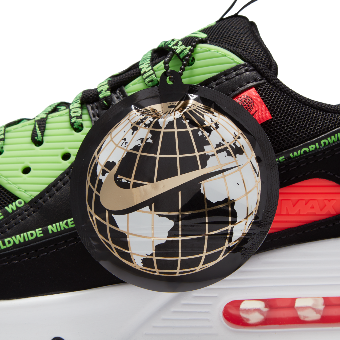 Nike Air Max 90 Worldwide schwarz gruen CK6474 001