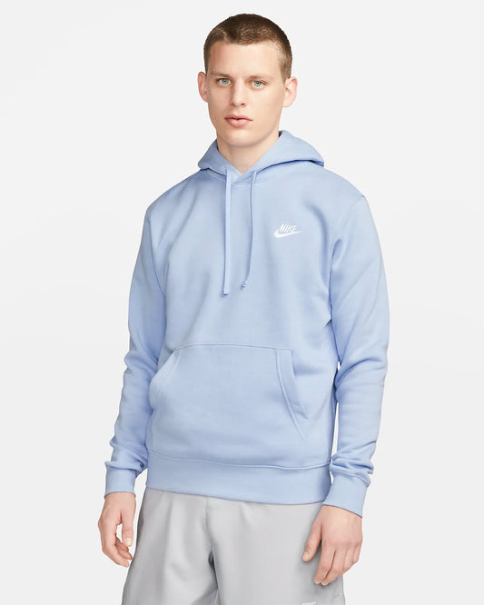 Nike Sportswear Club Pullover Hoodie Fleece Cobalt Bliss BV2654-479