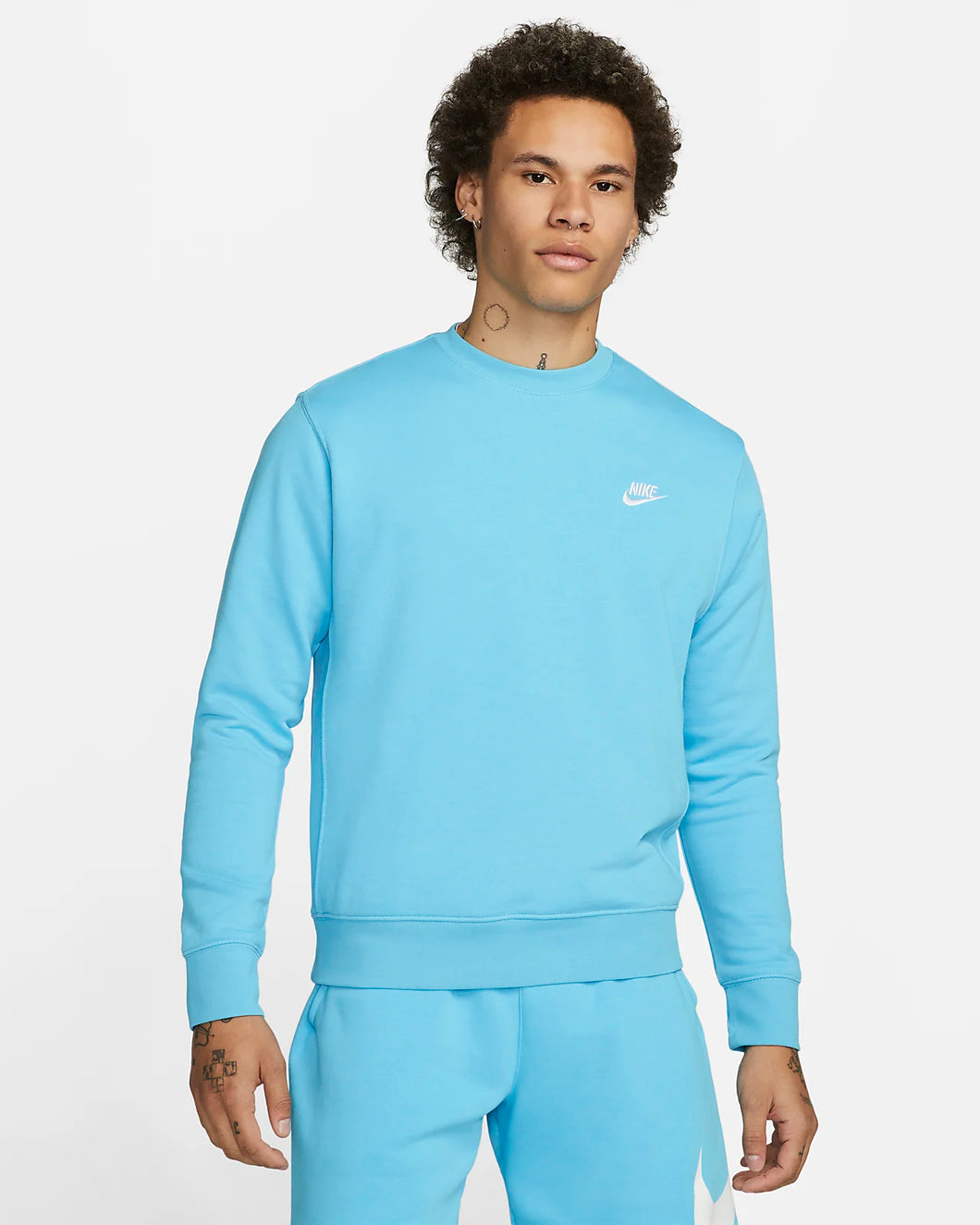 Nike Sportswear Club Sweatshirt Baltic Blue BV2666-416