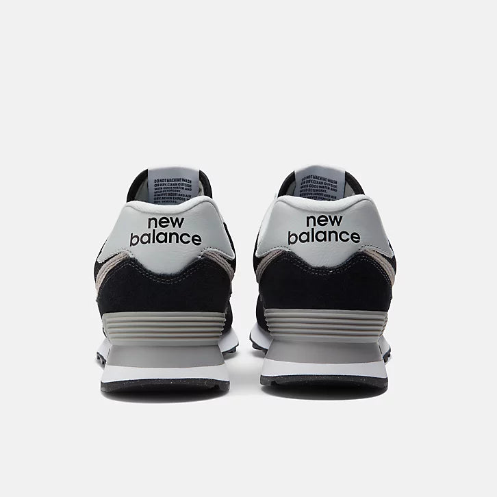 New Balance Sneaker ML574 EVB black white