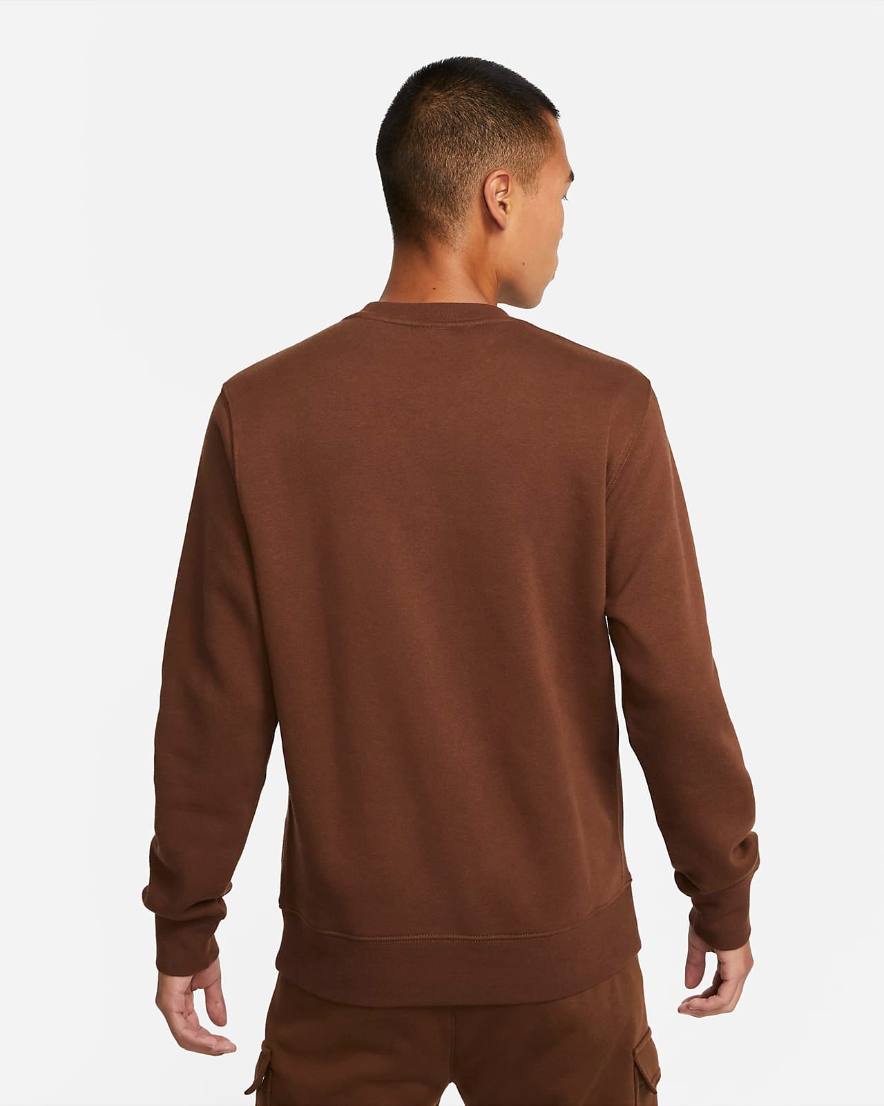 Nike Sportswear Club Sweatshirt Fleece Cacao Wow BV2662-259