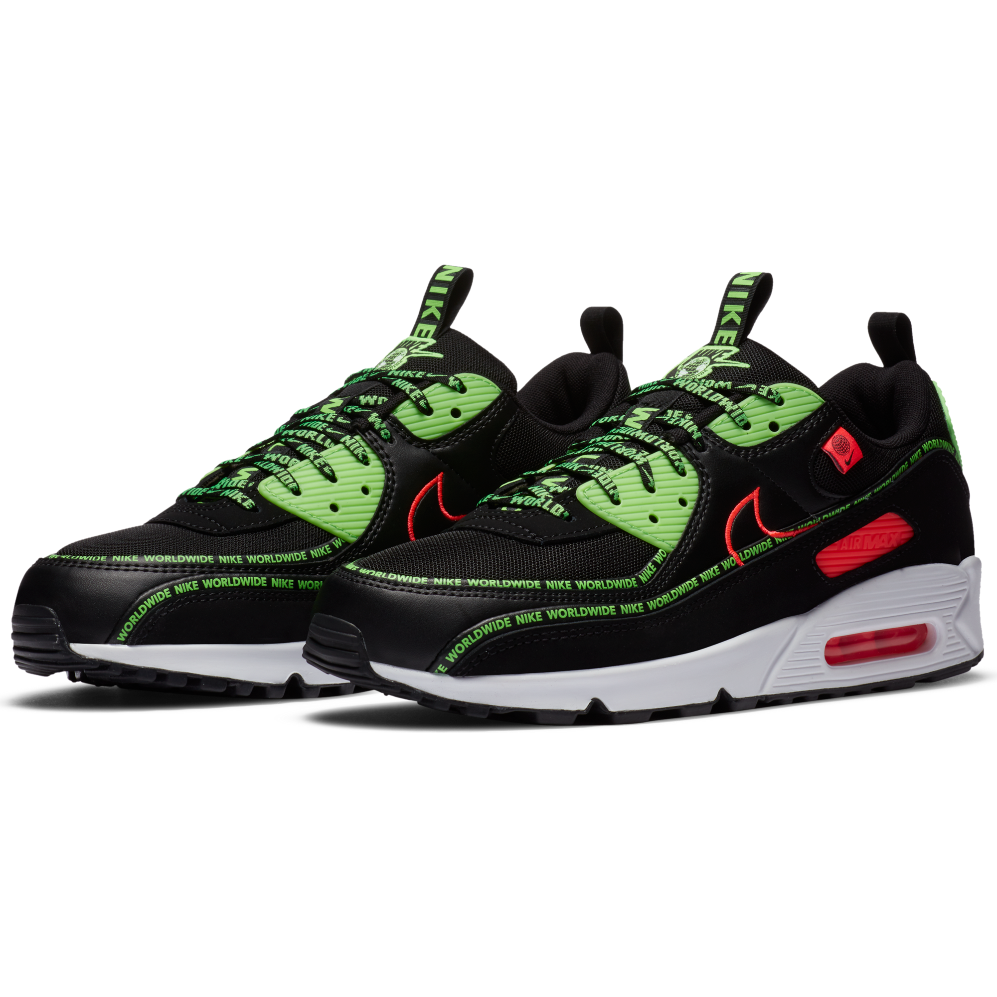 Nike Air Max 90 Worldwide schwarz gruen CK6474 001