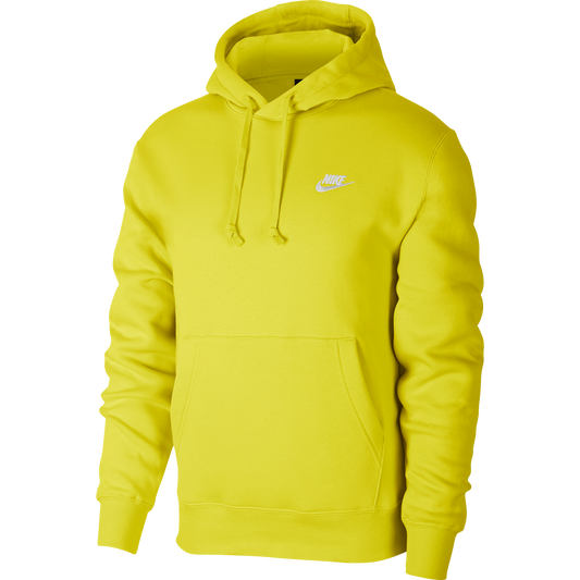 Nike Sportswear Club Pullover Hoodie Fleece yellow BV2654-731