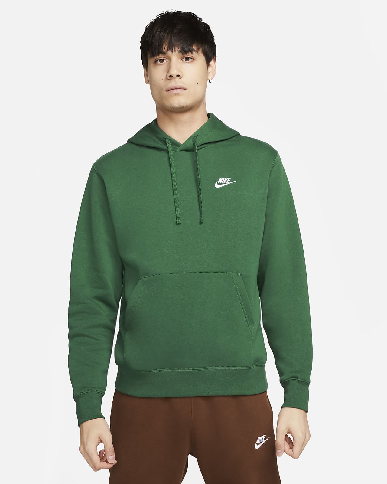 Nike Sportswear Club Pullover Hoodie Fleece gorge green BV2654-341