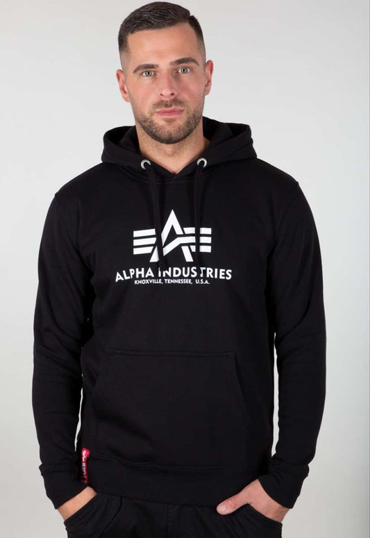 Alpha Industries Basic Hoodie schwarz 178312-003