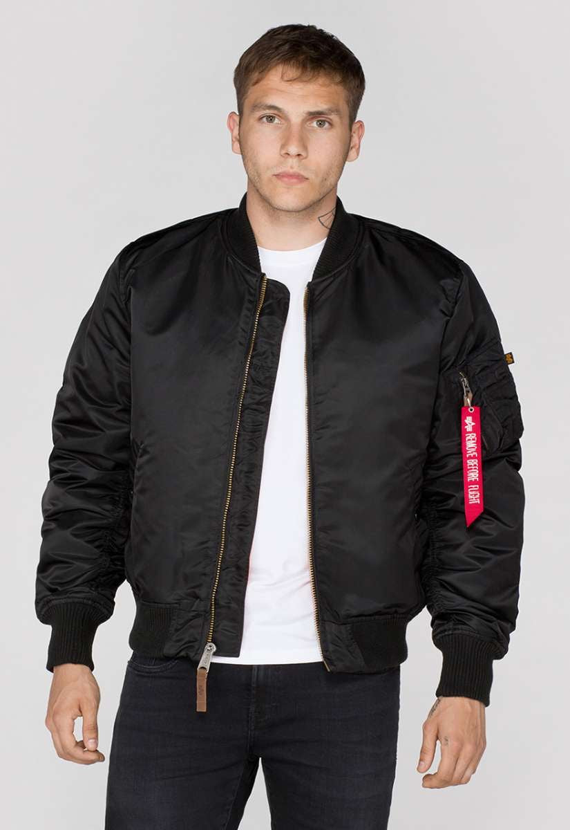 Alpha Industries Bomberjacke schwarz MA-1 VF59 191118-03