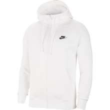 Lade das Bild in den Galerie-Viewer, Nike Sportswear Club Full-Zip Hoodie Fleece white BV2645-100
