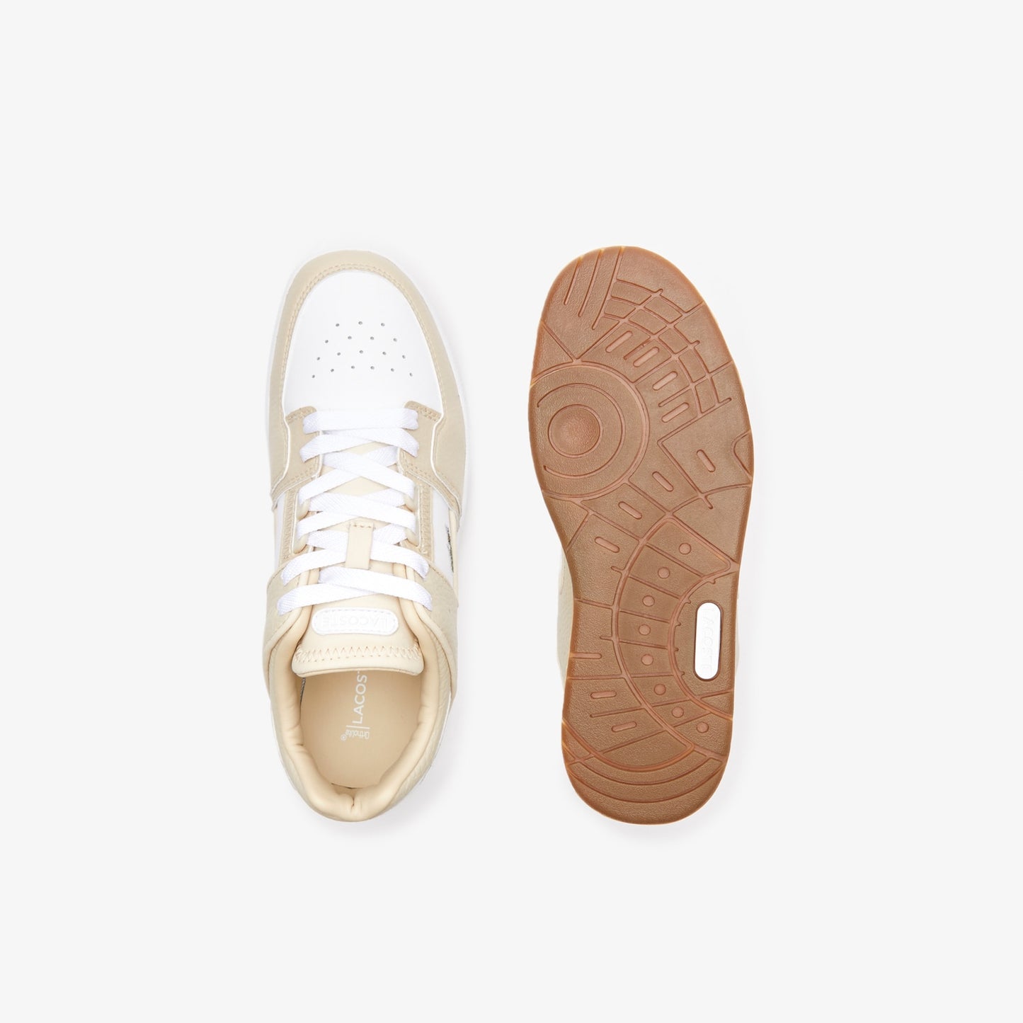 Lacoste CourtCage white beige Y37