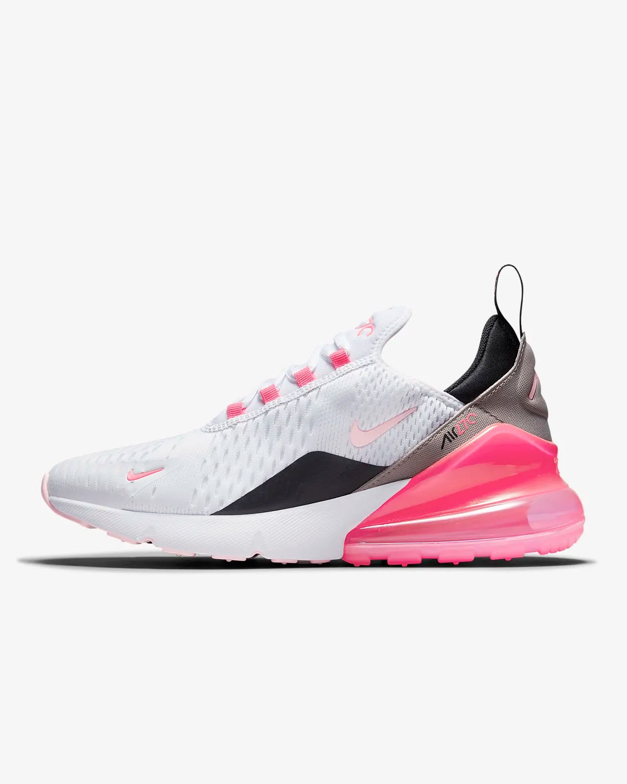 Nike Air Max 270 White Black Pink DM3048 100 Perplex Shoeplex