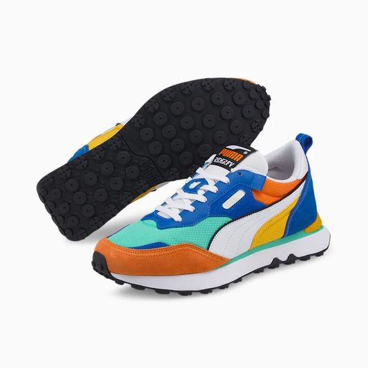 Puma Rider FV Sneaker Green Orange 387672-001