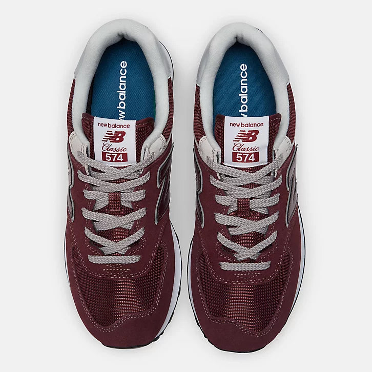 New Balance Sneaker ML574 EVM burgundy