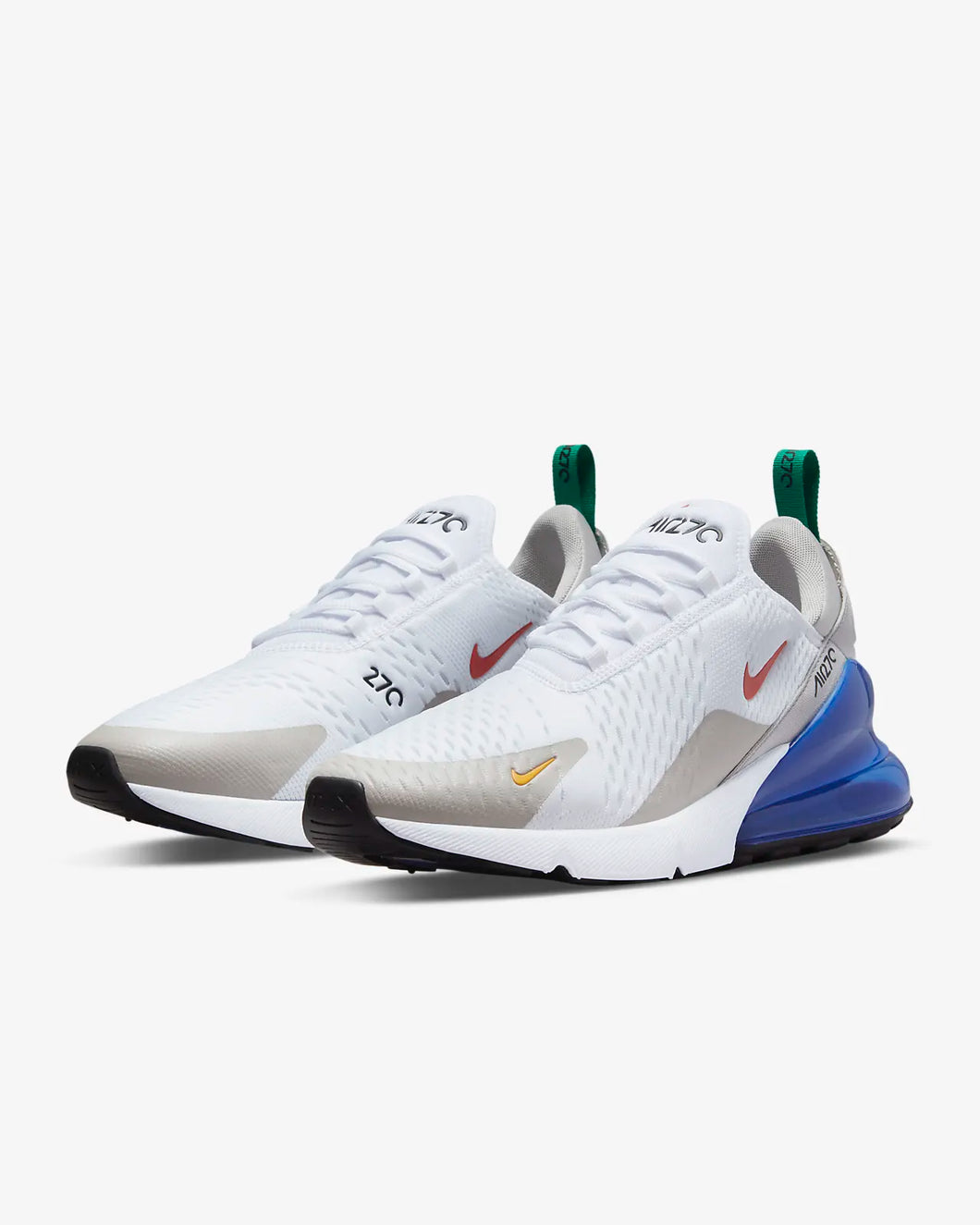Nike Air Max 270 White Royal Red DV3731 100 Perplex Shoeplex