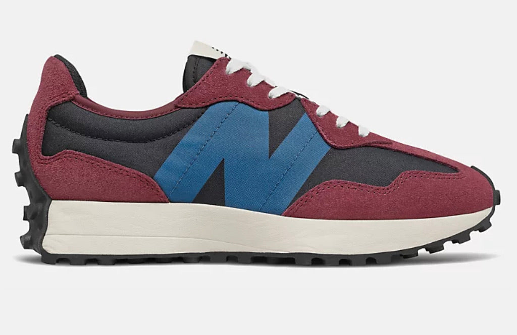 New Balance WS 327 CA Burgundy Black Blue