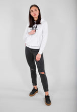 Lade das Bild in den Galerie-Viewer, Alpha Industries New Basic Hoodie WMN weiss 196032-09
