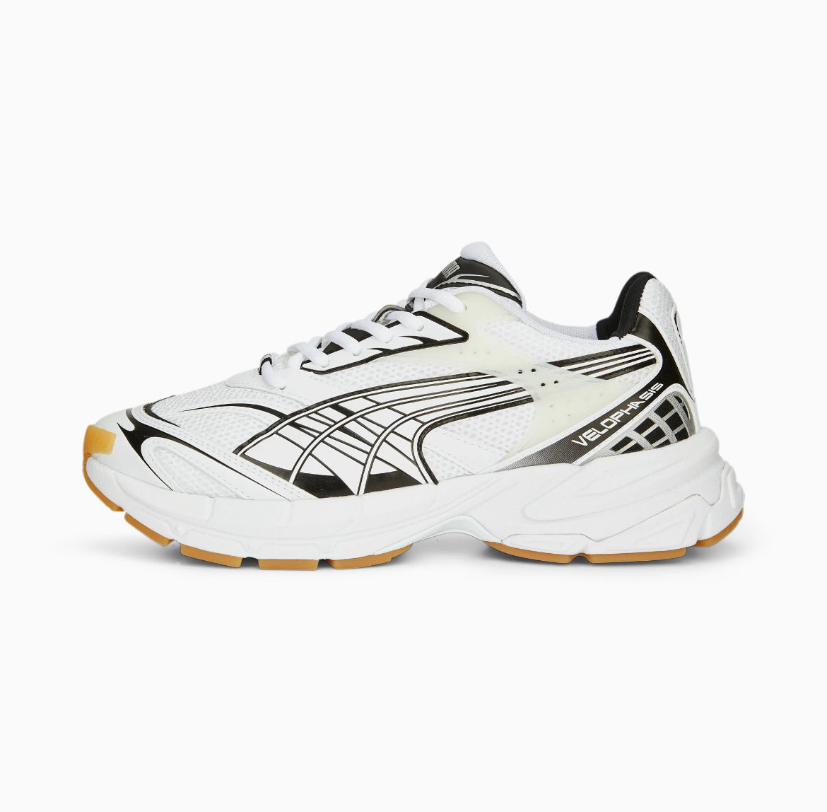 Puma Velophasis Technisch Sneaker white black 390932-01