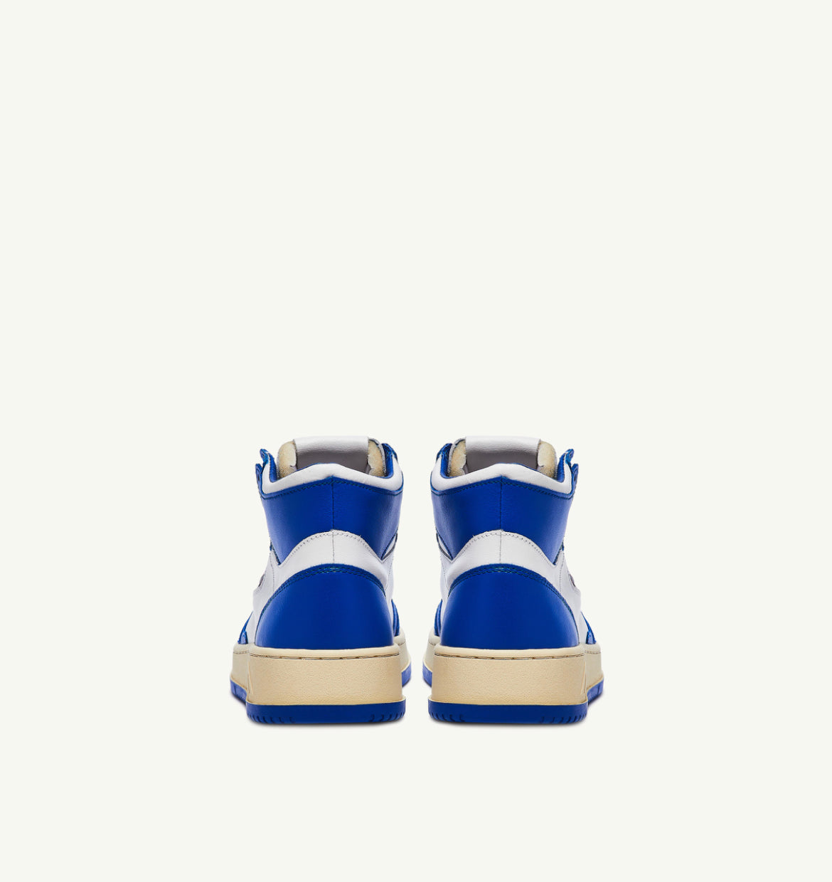 Autry Action Shoes Sneaker Medalist Mid Men white princ blue AUMMWB15