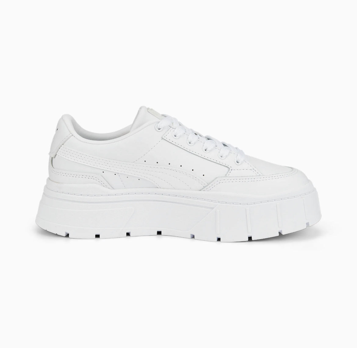 Puma Mayze Stack Leather white 384412-01
