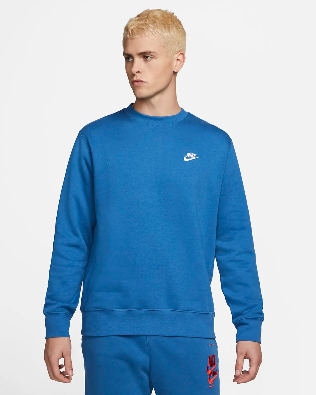Nike Sportswear Club Sweatshirt Fleece Dark Marina BV2662-407