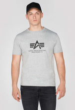 Lade das Bild in den Galerie-Viewer, Alpha Industries Basic T-Shirt grau 100501-17
