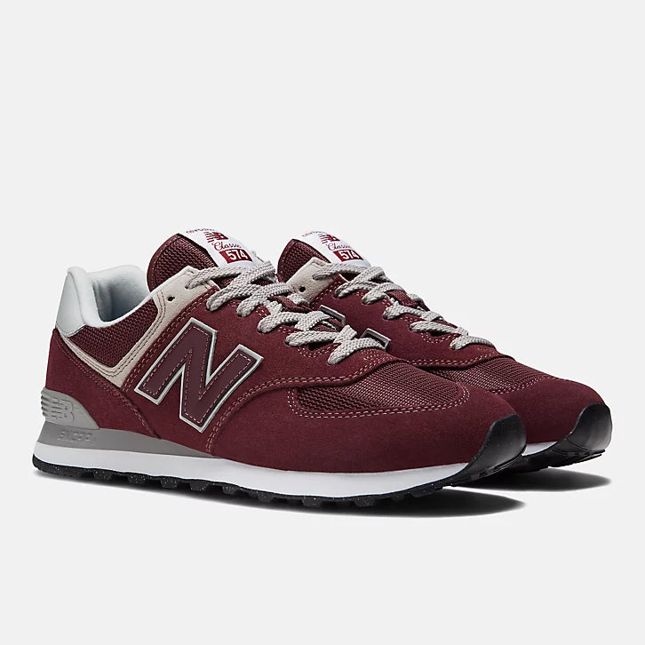New Balance Sneaker ML574 EVM burgundy