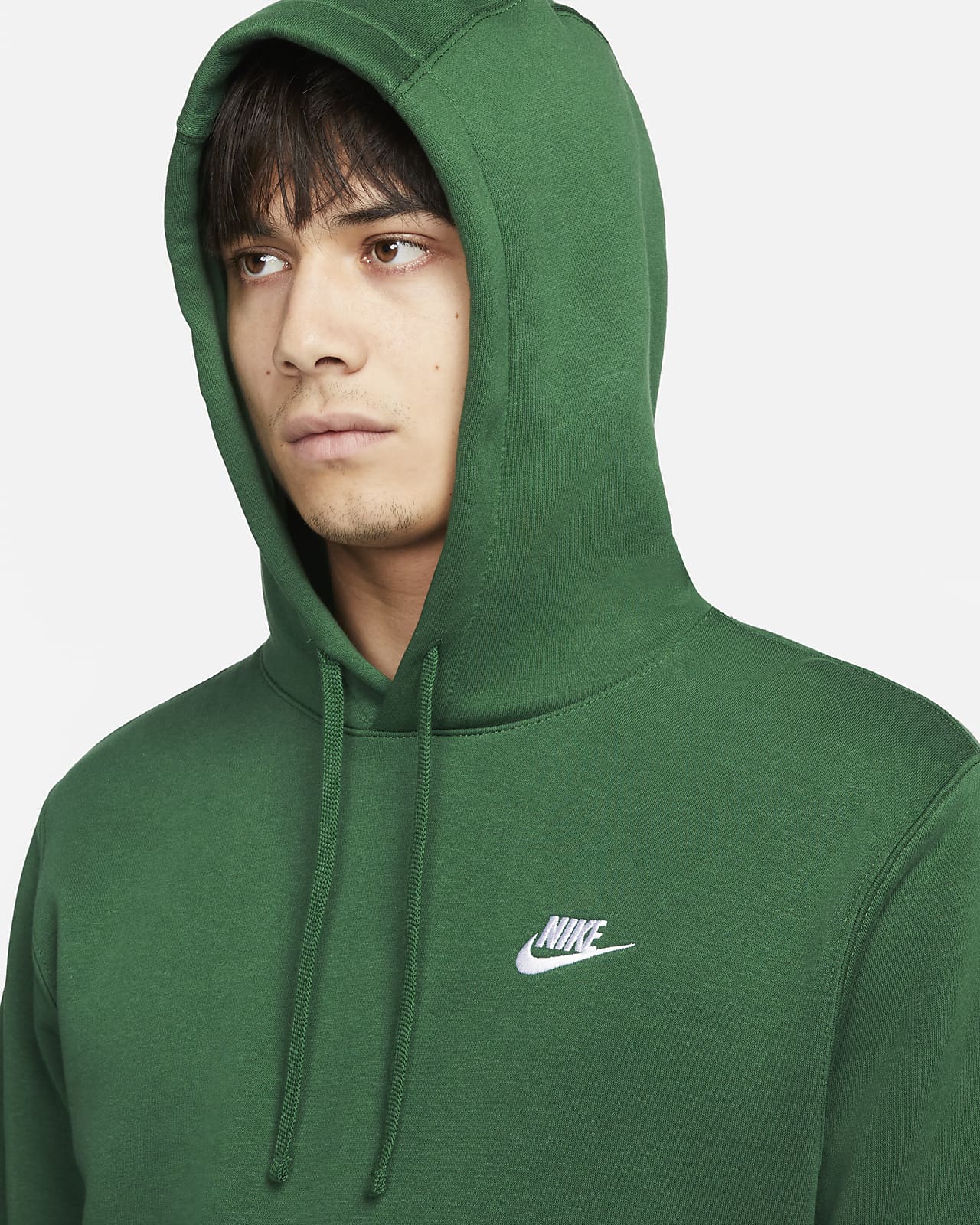 Nike Sportswear Club Pullover Hoodie Fleece gorge green BV2654-341