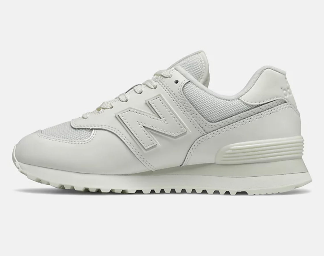 All leather new balance 574 online