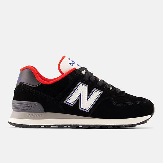 New Balance Sneaker WL574 WG2 black white