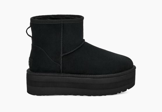 UGG Classic Mini Platform Boot Black 1134991 Perplex Shoeplex