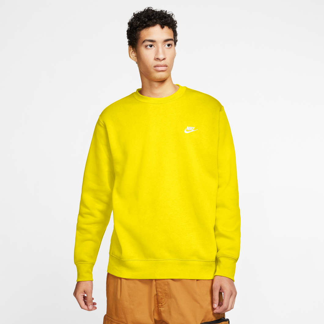 Nike Sportswear Club Sweatshirt Fleece yellow BV2662-731