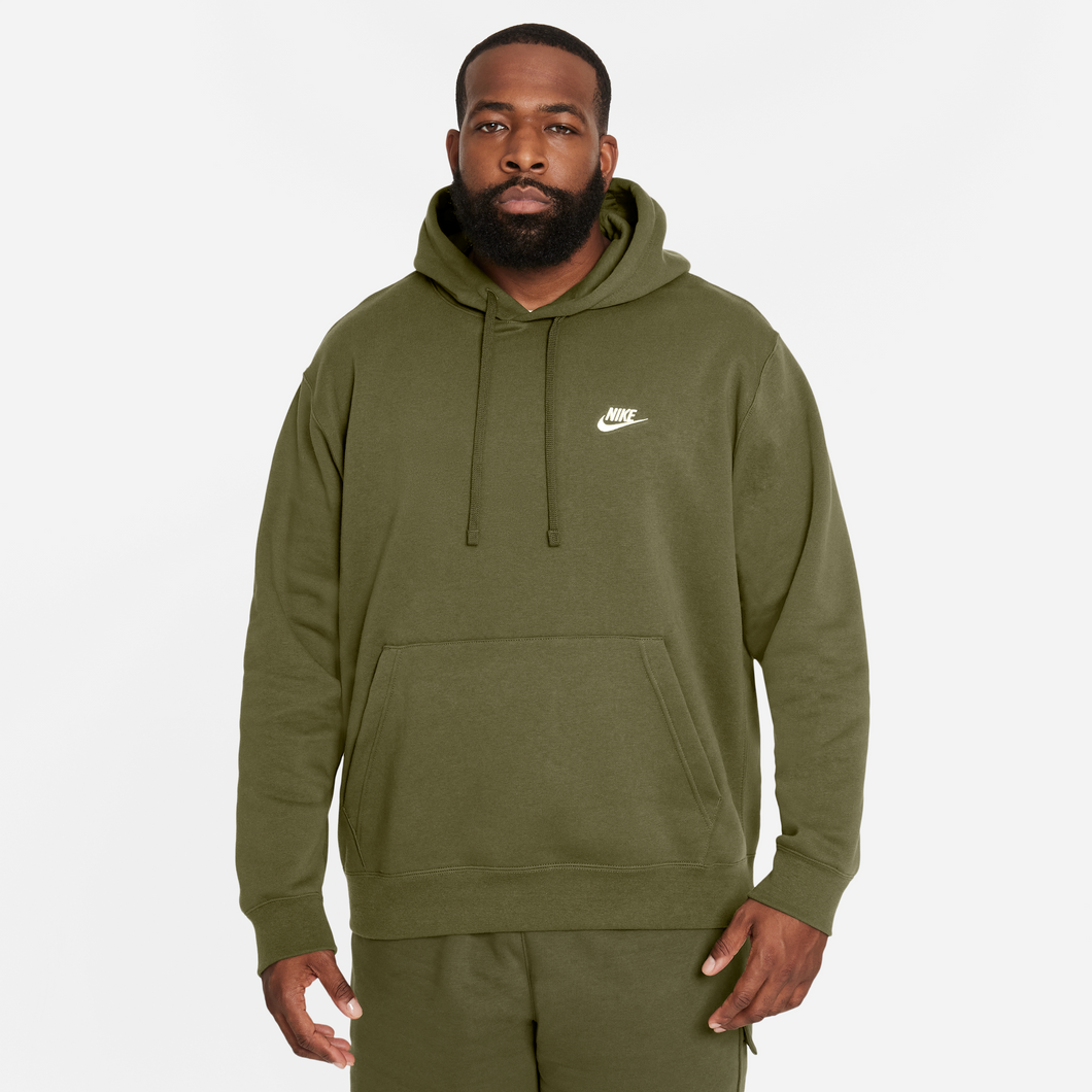 Nike Sportswear Club Pullover Hoodie Fleece Roughgreen BV2654-327