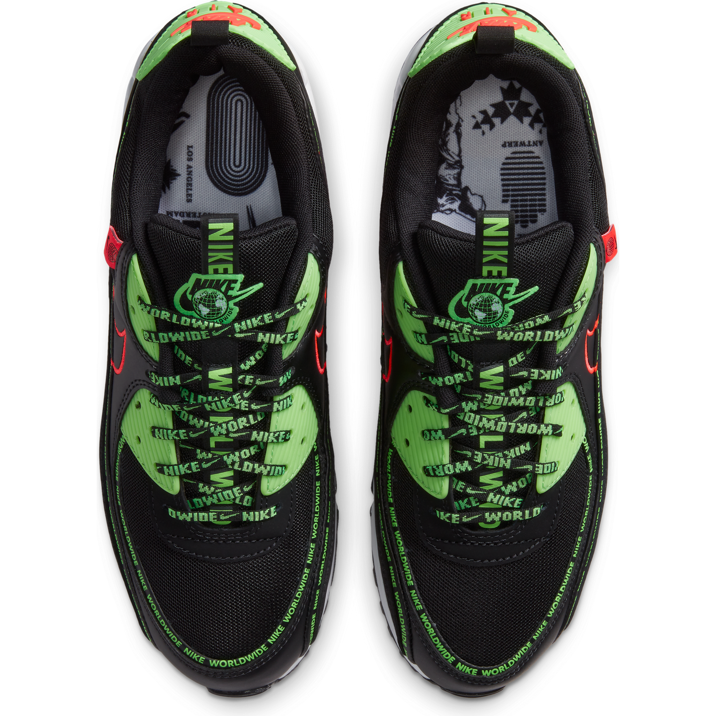 Nike Air Max 90 Worldwide schwarz gruen CK6474 001